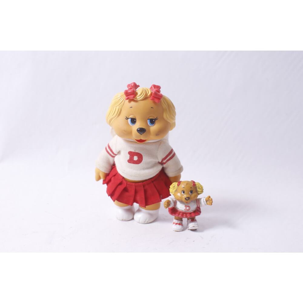 1980s The Get Along Gang Dotty Dog doll w PVC Figurine Vintage ~ 260413-WH 1065